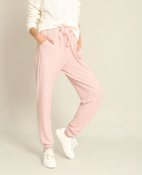 Jogpant tout doux rose clair - Pimkie