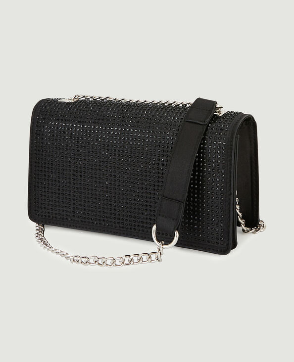 Sac boxy avec brillants noir - Pimkie