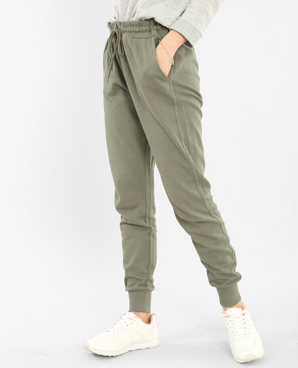 Jogpant vert de gris - Pimkie