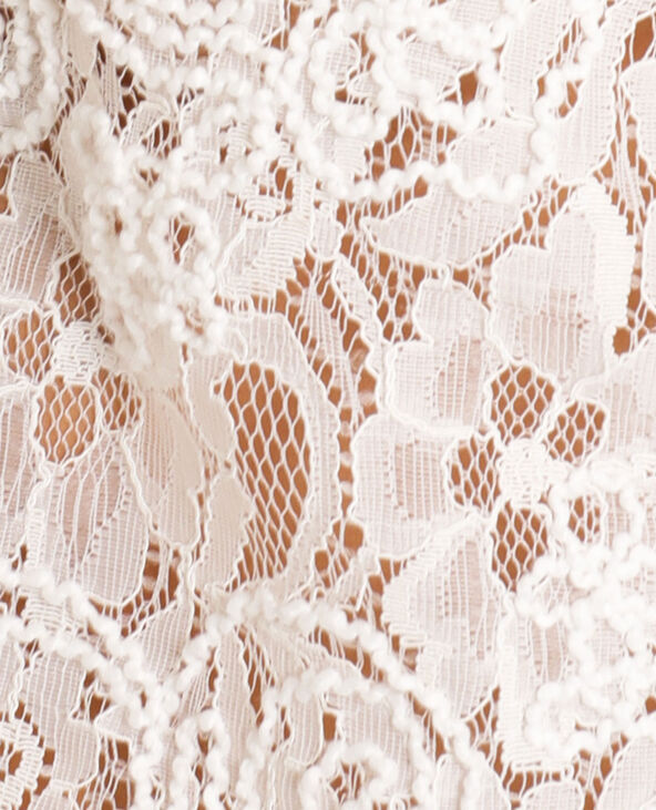 Top en dentelle blanc - Pimkie
