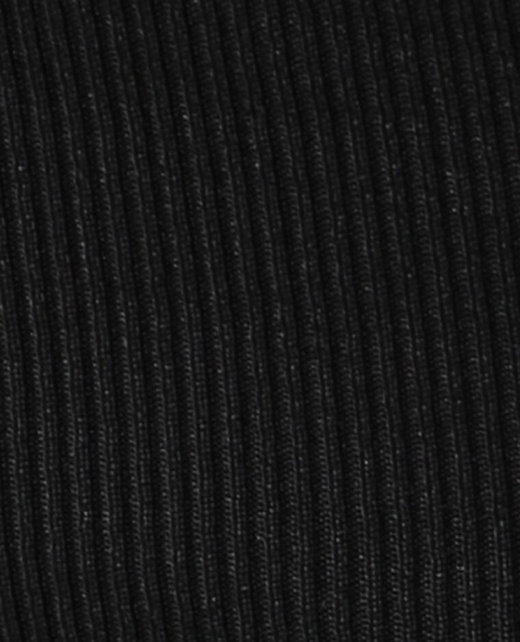 Robe polo côtelée noir - Pimkie