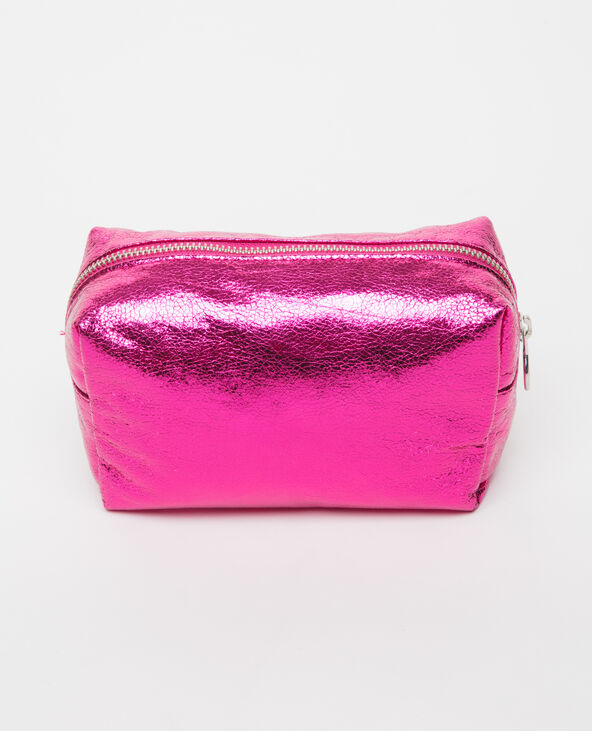 Trousse de maquillage rose fuchsia - Pimkie