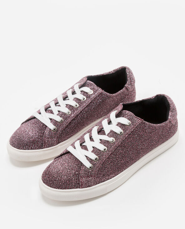 Baskets glitter rose fuchsia - Pimkie