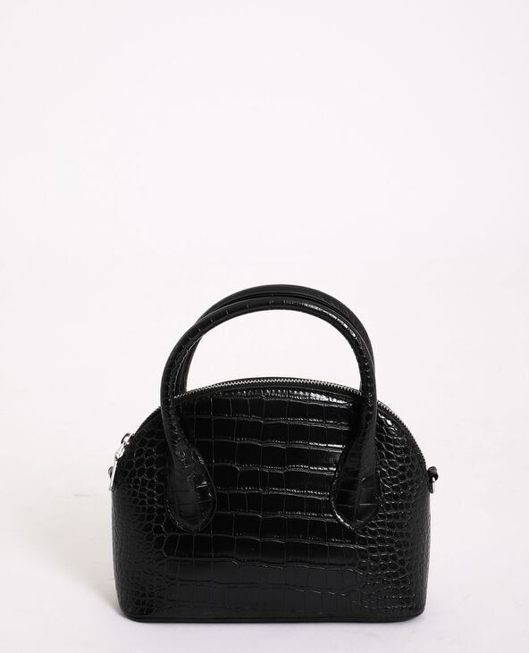Sac demi-lune noir - Pimkie