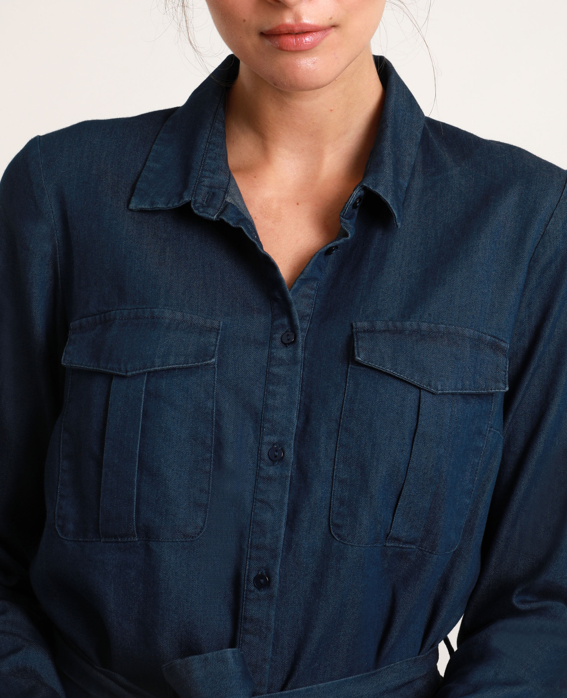 Robe chemise en jean pimkie store