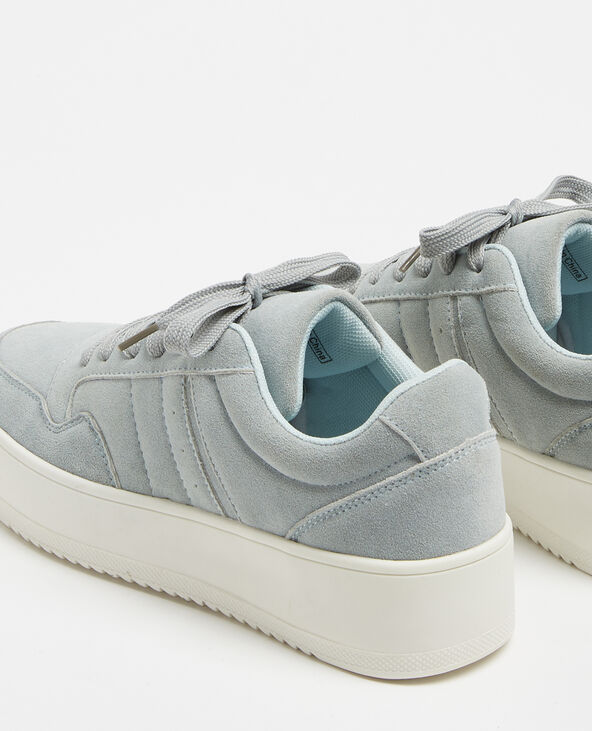Baskets plateforme vert clair - Pimkie