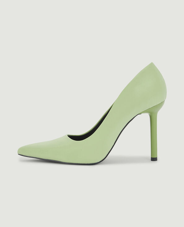 Escarpins bout pointu vert - Pimkie
