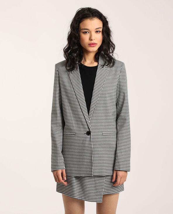 Blazer pied de coq 2025