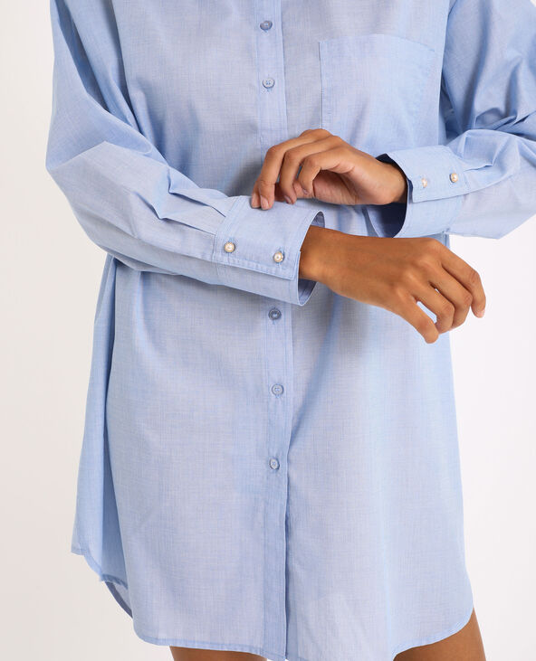 Chemise oversized bleu clair - Pimkie