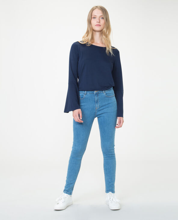 Jean skinny high waist bleu - Pimkie
