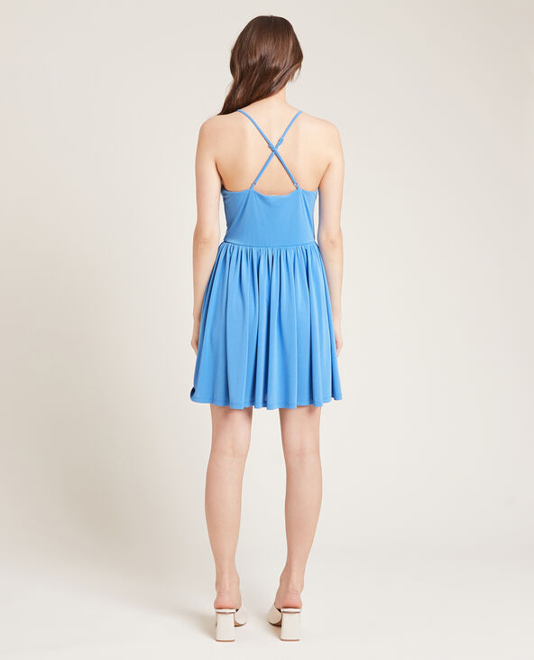 Robe à bretelles fluide bleu électrique - Pimkie