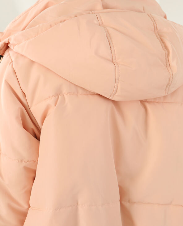 Doudoune oversized rose clair - Pimkie