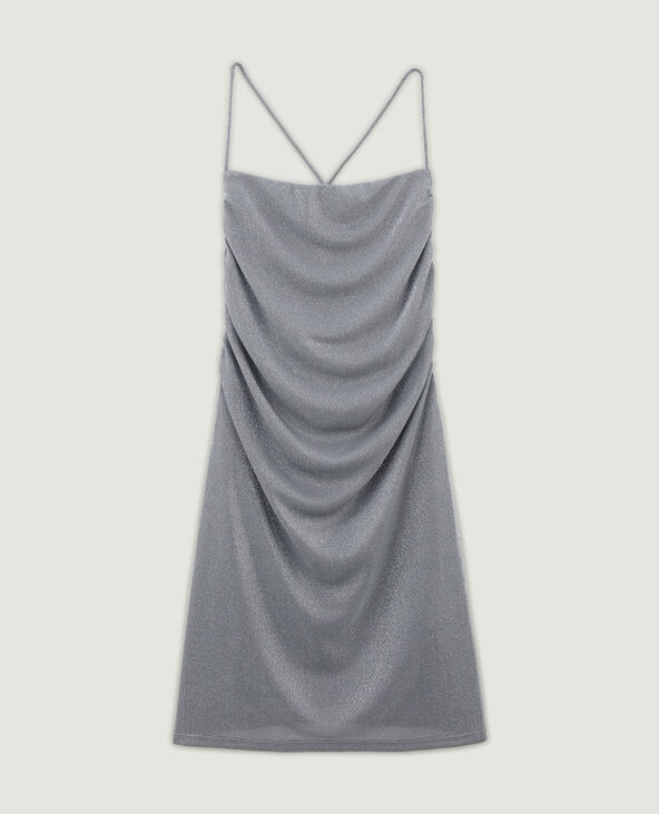 Robe courte irisée gris - Pimkie