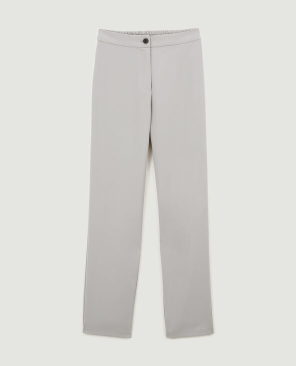 Pantalon city droit et ajusté gris - Pimkie