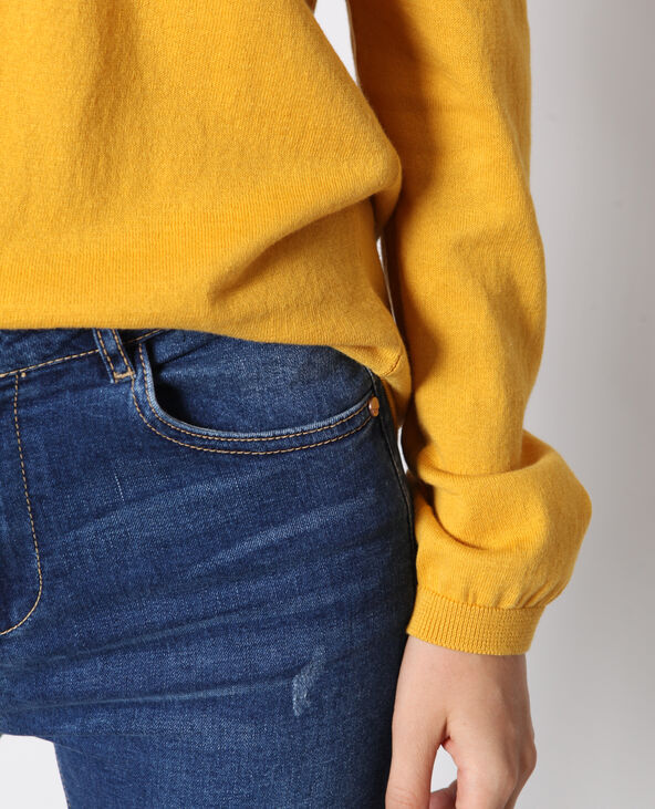 Pull léger jaune ocre - Pimkie