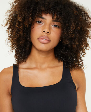 Débardeur encolure carrée noir - Pimkie