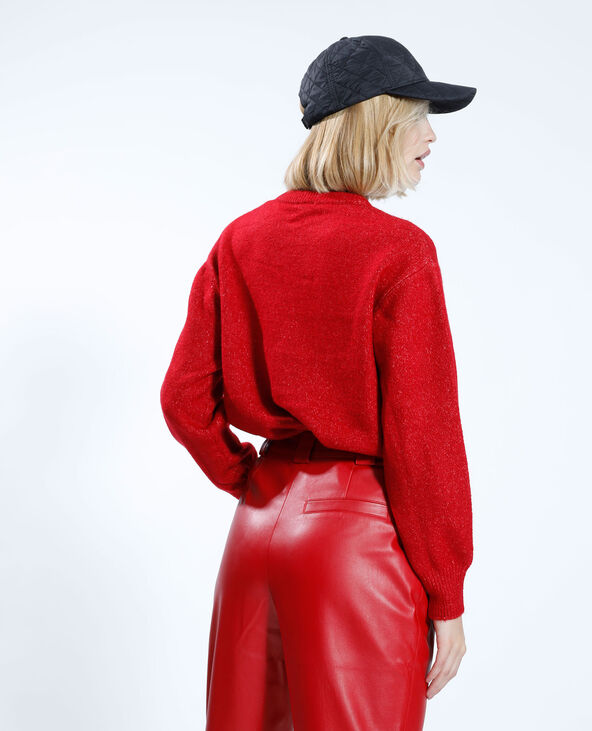 Pull basique rouge - Pimkie