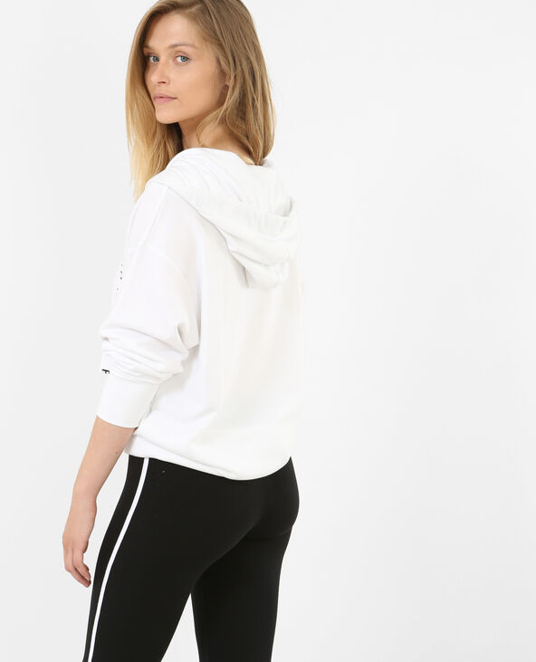 Sweat de sport long blanc - Pimkie