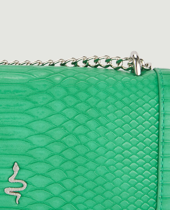 Sac effet serpent vert émeraude - Pimkie