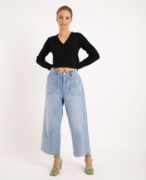 Gilet court noir - Pimkie