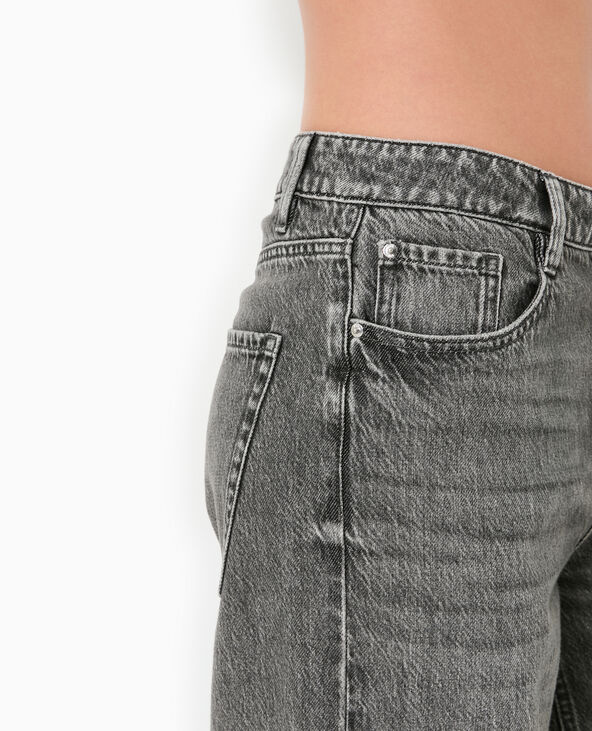 Jean baggy loose taille regular gris foncé - Pimkie