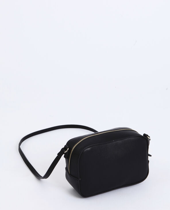 Petit sac tressé noir - Pimkie
