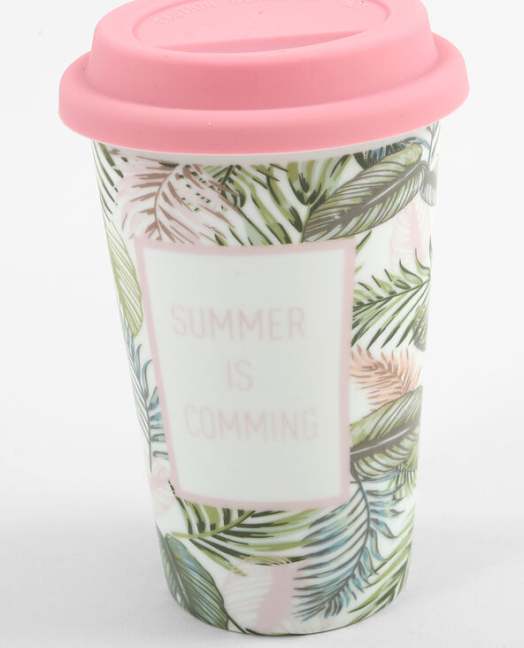 Travel mug bleu turquoise - Pimkie