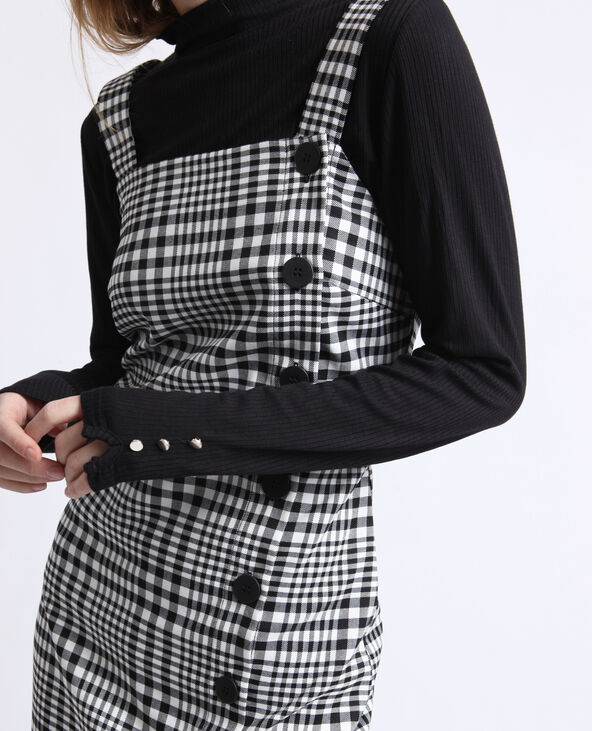 Robe vichy noir - Pimkie