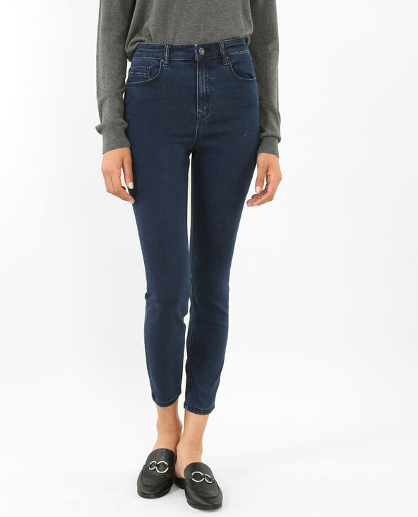 Jean skinny taille haute bleu - Pimkie
