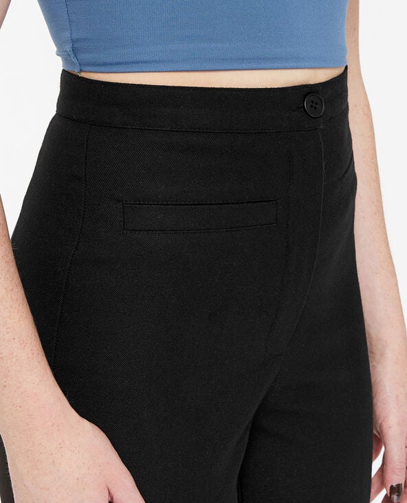 Pantalon flare taille extra haute noir - Pimkie