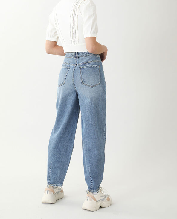 Jean slouchy high waist bleu - Pimkie