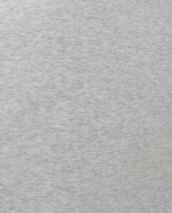 Lot de 3 t-shirts basiques manches courtes gris chiné - Pimkie
