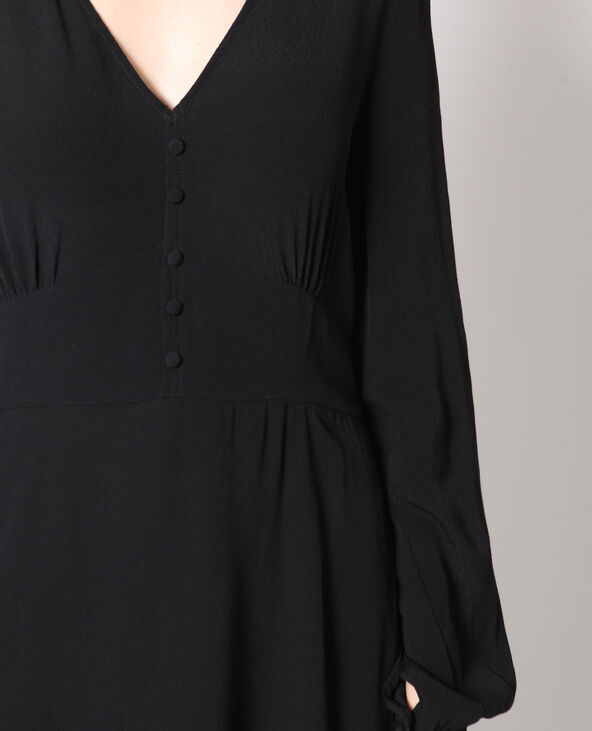 Robe à manches longues noir - Pimkie