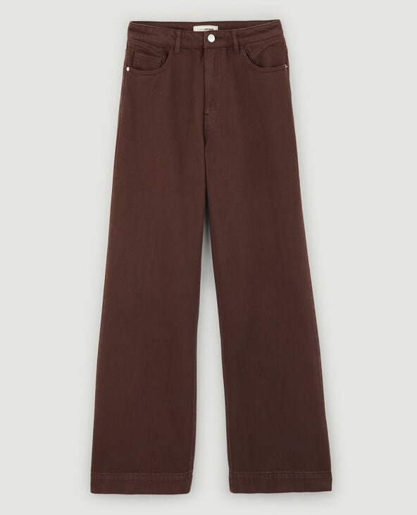 Jean large marron - Pimkie