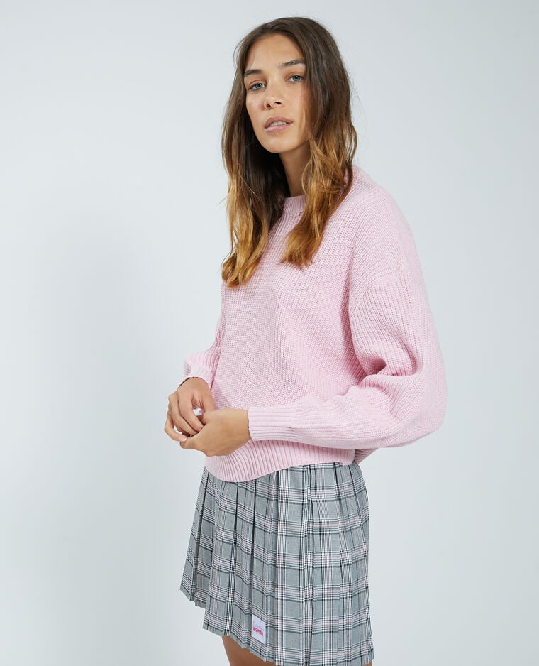 Pull maille rose - Pimkie