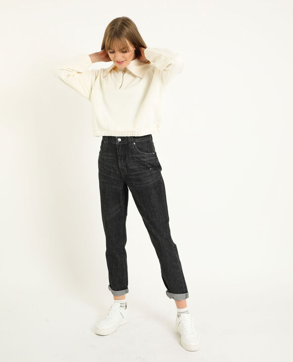 Jean mom noir - Pimkie