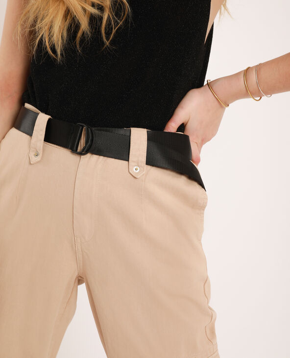 Pantalon cargo beige - Pimkie