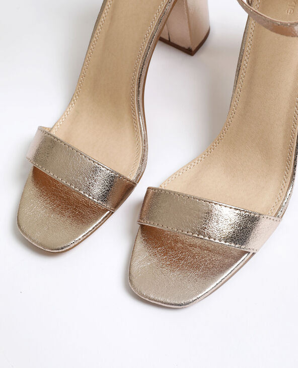Sandales sale dorées pimkie