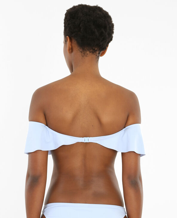 Bandeau volanté bleu clair - Pimkie