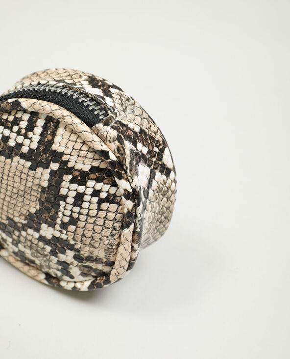 Porte-monnaie python beige - Pimkie