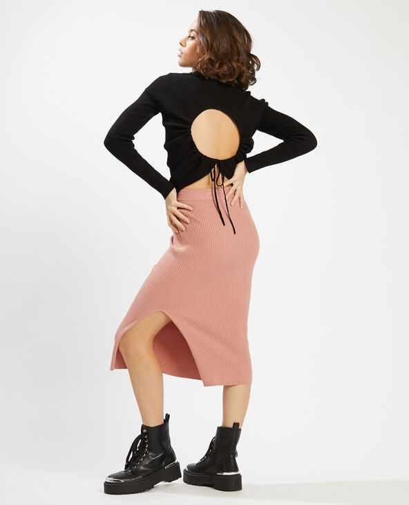 Pull ouvert dans hotsell le dos zara