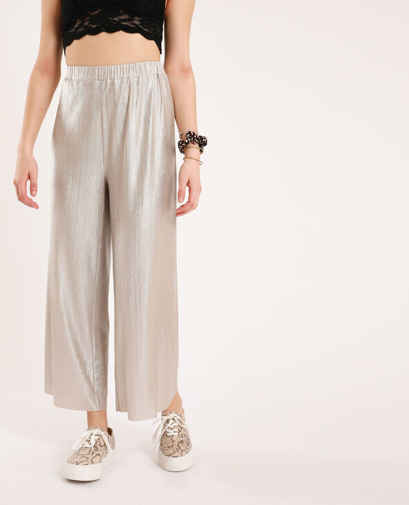 Pantalon à jambes larges orange - Pimkie