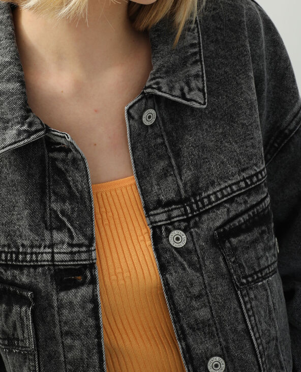 Veste en jean oversize Pimkie