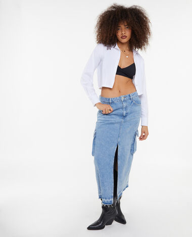 Brassière à bretelles encolure V noir - Pimkie
