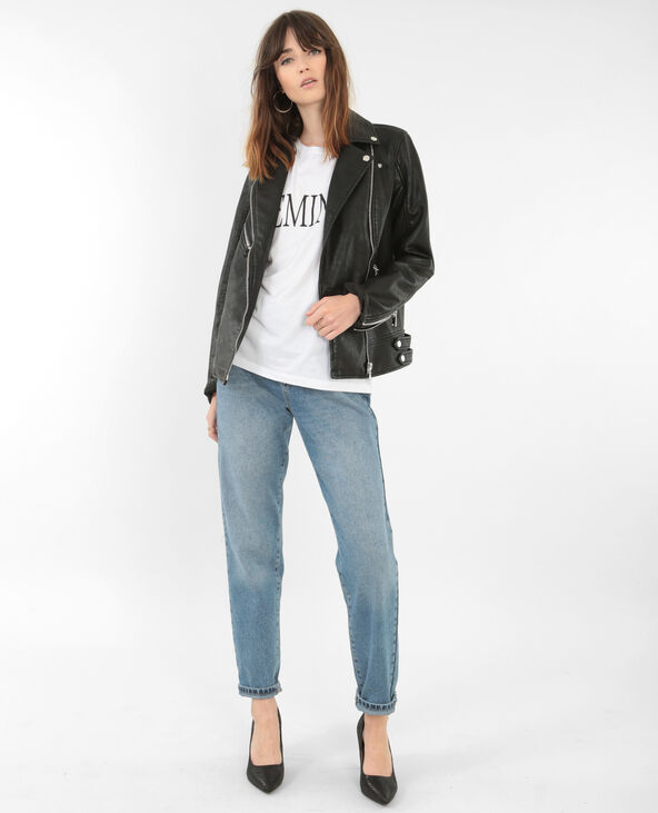 T-shirt "Feminist" collection limitée blanc - Pimkie