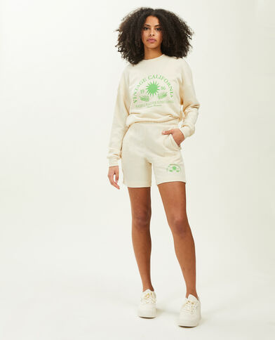Short molleton beige - Pimkie