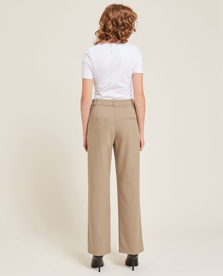 Pantalon de costume droit camel - Pimkie