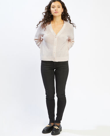 Gilet ajouré blanc - Pimkie