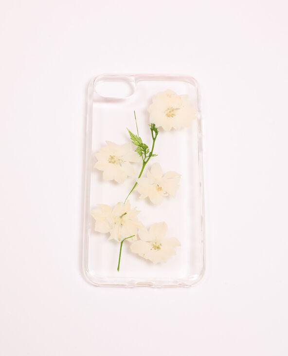 Coque compatible iPhone blanc - Pimkie