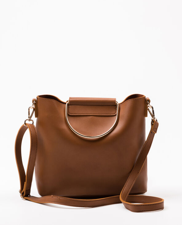 Sac anses métalliques camel - Pimkie